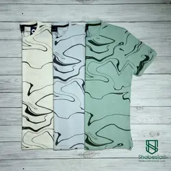 تیشرت نخ پنبه چریکی کد 104144