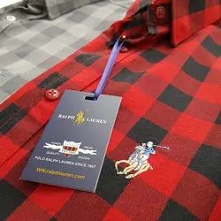 پیراهن چهارخانه آستین کوتاه کد 90032