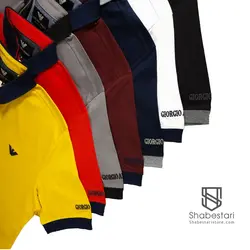 تیشرت یقه دار آرمانی کد 105130