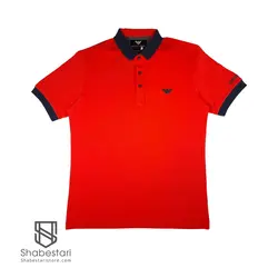 تیشرت یقه دار آرمانی کد 105130