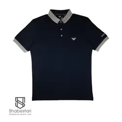 تیشرت یقه دار آرمانی کد 105130