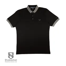تیشرت یقه دار آرمانی کد 105130