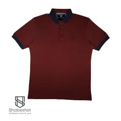 تیشرت یقه دار آرمانی کد 105130