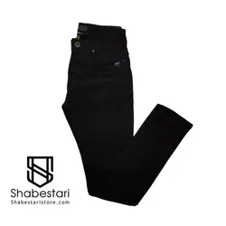 شلوار جین راسته شرکتی مشکی soso