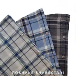 پیراهن نخ پنبه پولو آستین بلند کد 90006