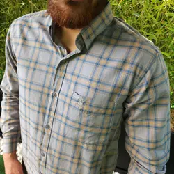 پیراهن نخ پنبه آستین بلند یونا کد 101888