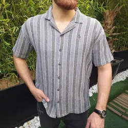 پیراهن بیسکوییتی آستین کوتاه کنت کد 101918