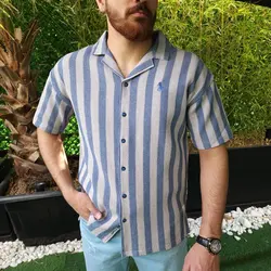 پیراهن بیسکوییتی آستین کوتاه کنت کد 101918