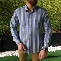 پیراهن کنفی آستین بلند هرمان کد 101923