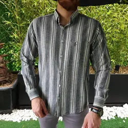 پیراهن کنفی آستین بلند هرمان کد 101923