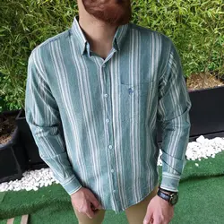 پیراهن کنفی آستین بلند هرمان کد 101923