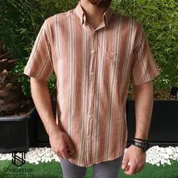 پیراهن کنفی آستین کوتاه هرمان کد 101923