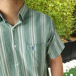 پیراهن کنفی آستین کوتاه هرمان کد 101923