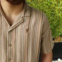 پیراهن کنفی آستین کوتاه ریموند کد 101917