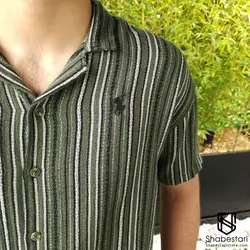 پیراهن کنفی آستین کوتاه ریموند کد 101917