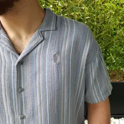 پیراهن کنفی آستین کوتاه ریموند کد 101917