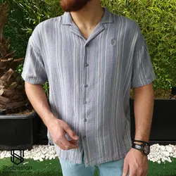 پیراهن کنفی آستین کوتاه ریموند کد 101917