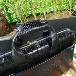 کیف چرم طبیعی اداری ماریو مشکی کد 109997