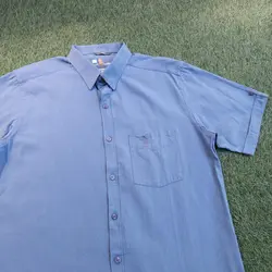 پیراهن آستین کوتاه لینن کد 101684