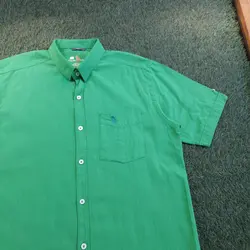 پیراهن آستین کوتاه لینن کد 101684