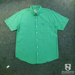پیراهن آستین کوتاه لینن کد 101684