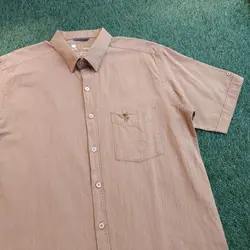 پیراهن آستین کوتاه لینن کد 101684