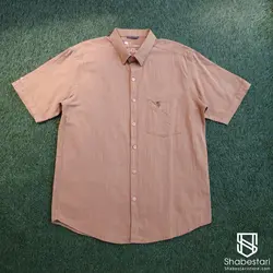 پیراهن آستین کوتاه لینن کد 101684