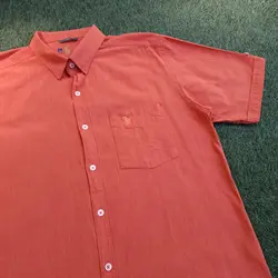 پیراهن آستین کوتاه لینن کد 101684