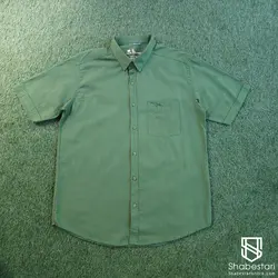 پیراهن آستین کوتاه لینن کد 101684