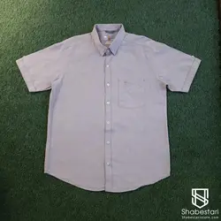 پیراهن آستین کوتاه لینن کد 101684