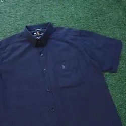 پیراهن آستین کوتاه لینن کد 101684