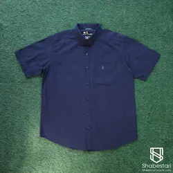 پیراهن آستین کوتاه لینن کد 101684