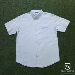 پیراهن آستین کوتاه لینن کد 101684