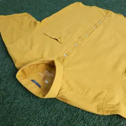 پیراهن آستین کوتاه لینن کد 101684