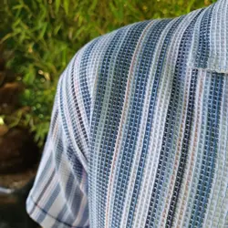 پیراهن بیسکوییتی آستین کوتاه کیاشا کد 1011022