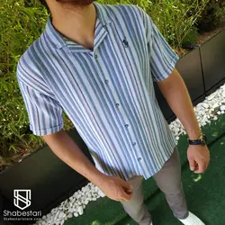 پیراهن بیسکوییتی آستین کوتاه کیاشا کد 1011022