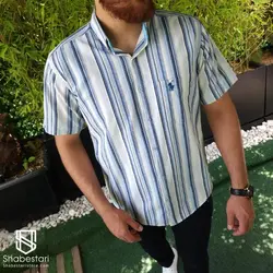 پیراهن نخ پنبه آستین کوتاه ویهان کد 101933