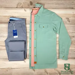 شلوار کتان جودون اسلیم کد 2331