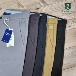 شلوار کتان جودون اسلیم کد 2331