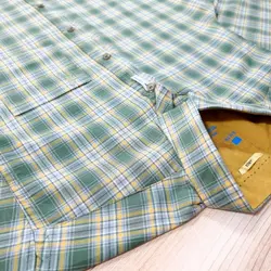 پیراهن چهارخانه آستین کوتاه کد 101126