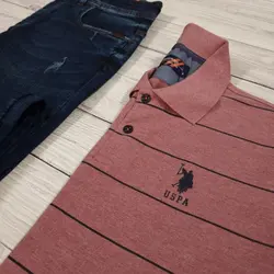 پولوشرت جودون یو اس راه راه پلو کد 105137