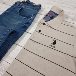 پولوشرت جودون یو اس راه راه پلو کد 105137