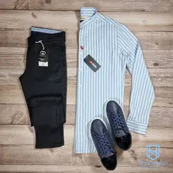 پیراهن دیزل آستین بلند کد 10172