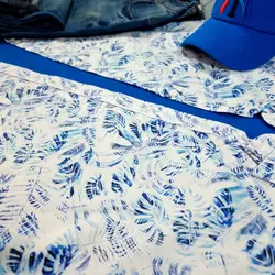 پیراهن هاوایی آف وایت 1017003