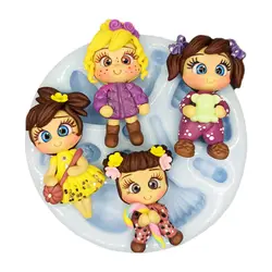 مولد سیلیکونی عروسک و قالب عروسک | شانلی آرت