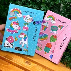 پالت سایه ANYLADY - مدل یونیکورن بستنی