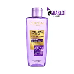 محلول میسلار واتر هیالورونیک مناسب انواع پوست حجم 200 میل لورال