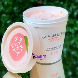 اسکراب هلو  بدن روشن کننده و ضدلکheyxi