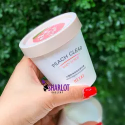 اسکراب هلو  بدن روشن کننده و ضدلکheyxi