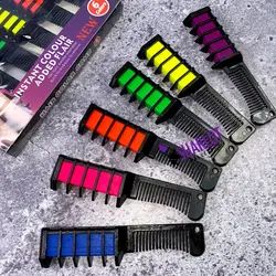 پک گچ مو رنگی 6 تایی _ مدل شونه ای